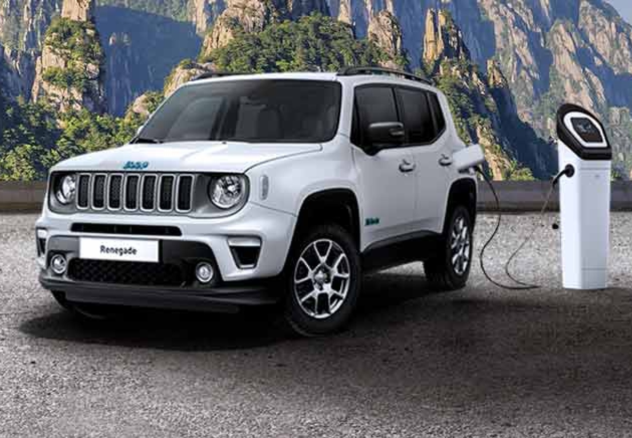 Nuova Jeep Renegade 4xe Plug-in Hybrid - Noleggio Be Free Nuova Jeep Renegade 4xe Plug-in Hybrid - Noleggio Be Free