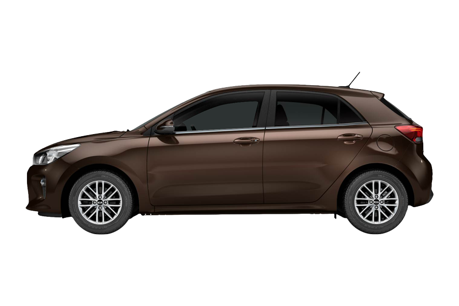 Kia rio коричневый